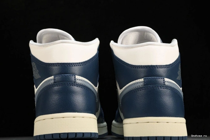 Air Mid Jordan 1  Blue BQ6472-414  French 0316